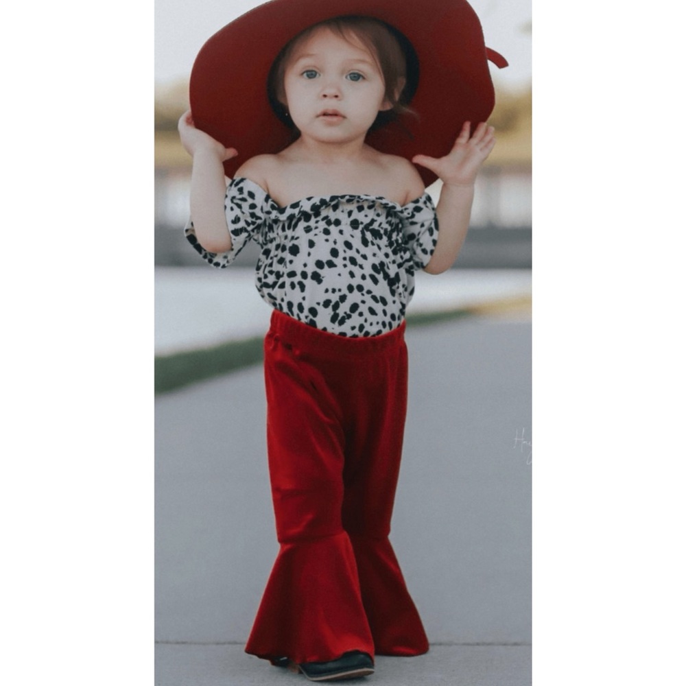 Velour Bellbottoms